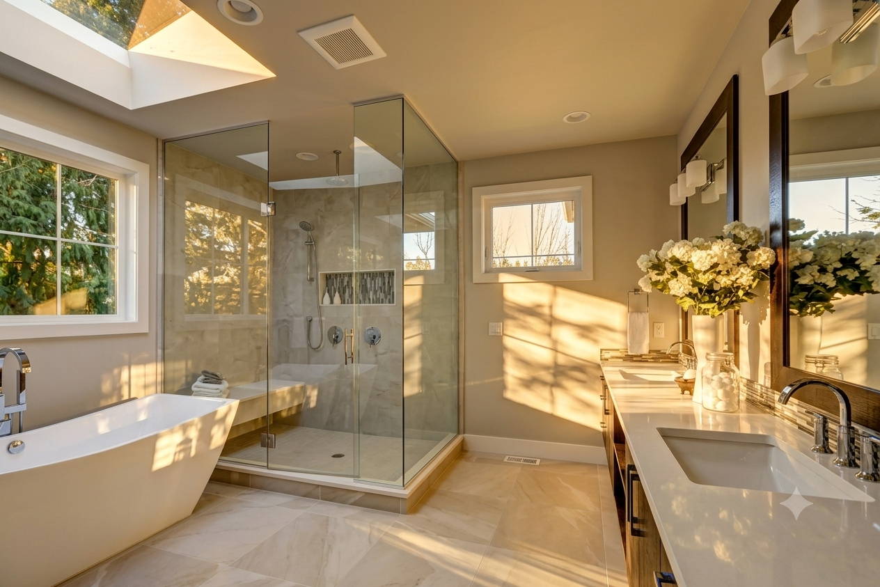 Bathroom remodel project